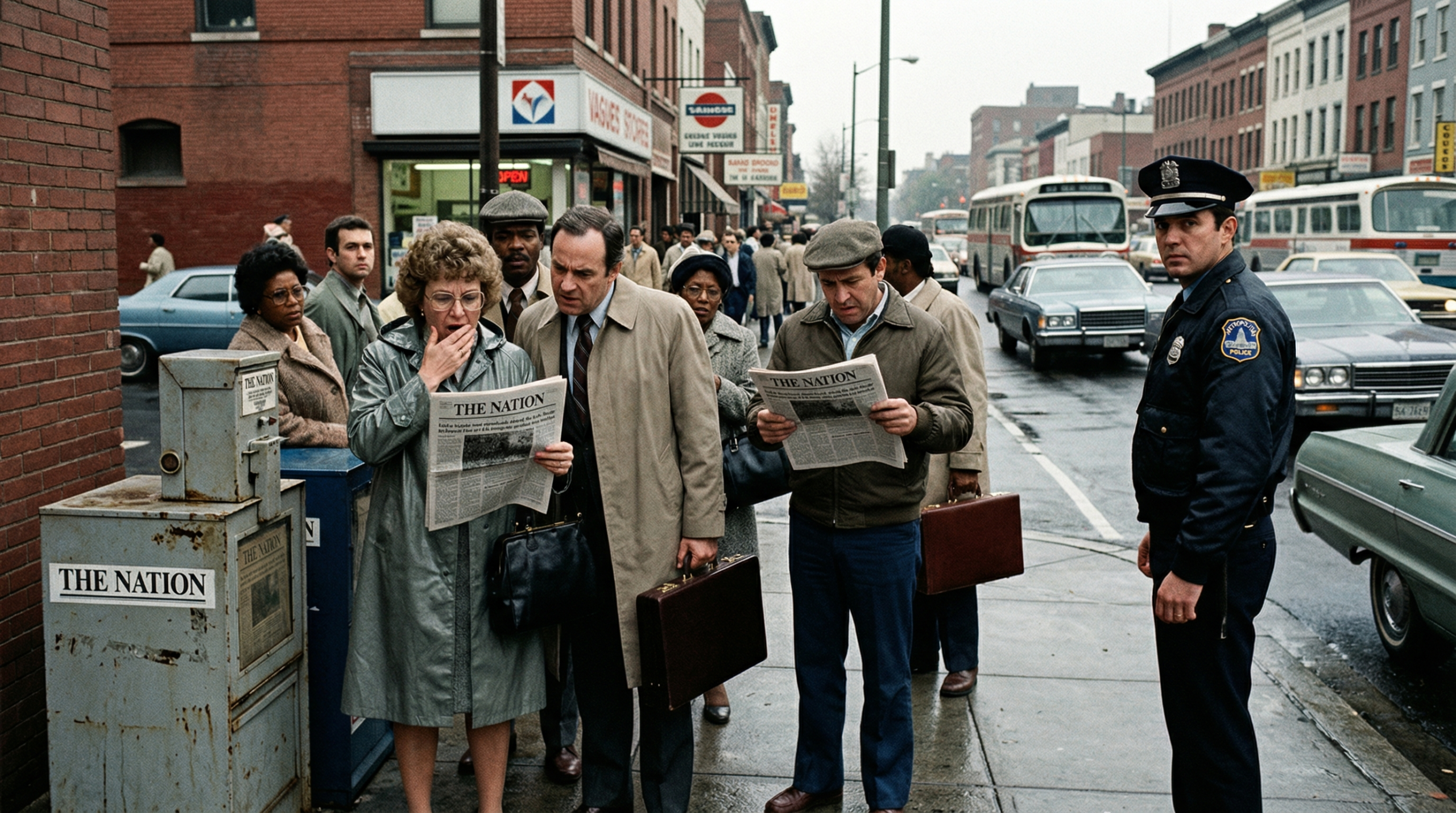 Reporter smiling on stage receiving a major journalism award.